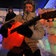 Illustration for article titled Coolest band in the world plays with musical instruments made from ice